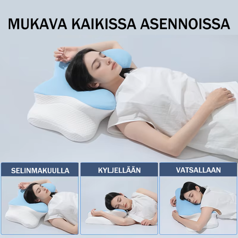 Nordic Ergo™ Premium -ergonominen muistivaahtotyyny