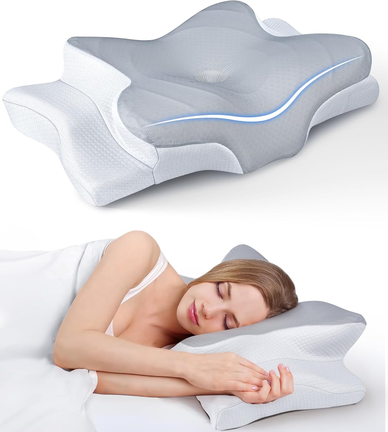 Nordic Ergo™ Premium -ergonominen muistivaahtotyyny